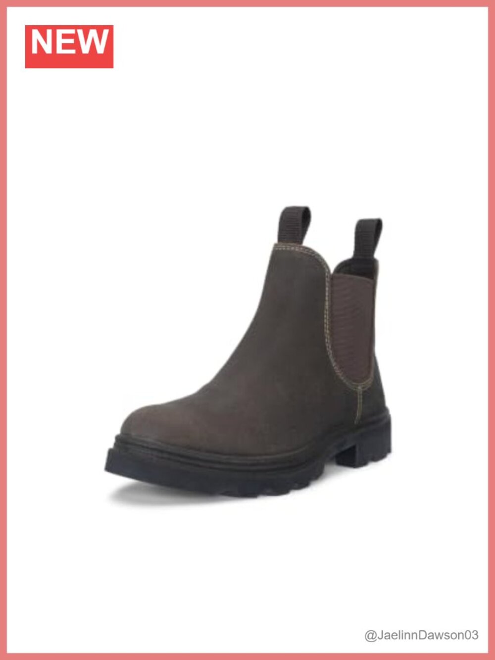 ECCO Grainer Women's Chelsea Boot Leather Pull-On Ankle Bootie Block Heel
